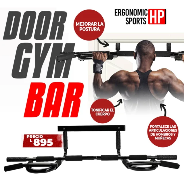 Encuentrala en Nutricion Nutricion en SPS y TGU. Envios a todo Honduras.
💪🚪 ¡Convierte cualquier puerta en tu gimnasio personal! 🚪💪
Con nuestra Door Gym Bar, podrás realizar ejercicios de fuerza y tonificación sin salir de casa. Perfecta para dominadas, abdominales y mucho más. 🏋️‍♂️✨
94502455 en TGU
93978991 en SPS

#ergonomicsport #comfort #fitness #gym #workout